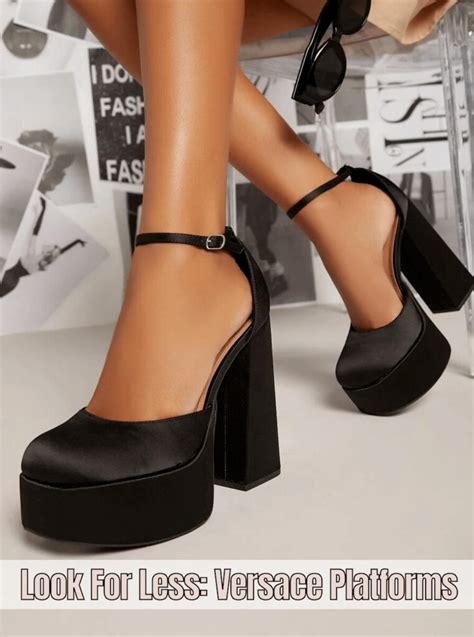 versace dupe platform heels|versace platform sandals dupe.